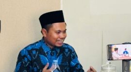 Intelektual muda Nahdlatul Ulama (NU), KH. Makmun Sukron, saat acara. (Foto Ist).